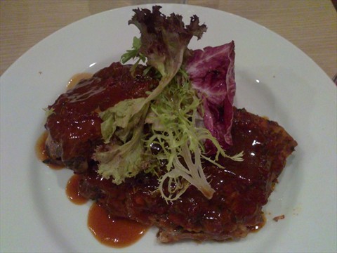Barbecued Baby Back Ribs $18.95++