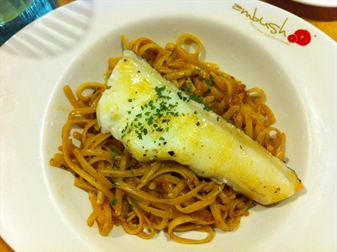 Cod Fillet Pasta