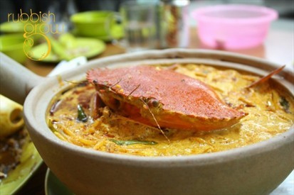 curry crab bee hoon