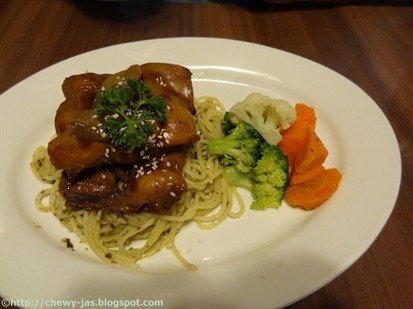 Teriyaki Chicken Spaghetti