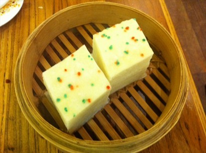 Steamed Chinese Style Layer Cake