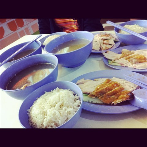 Awesome chicken rice