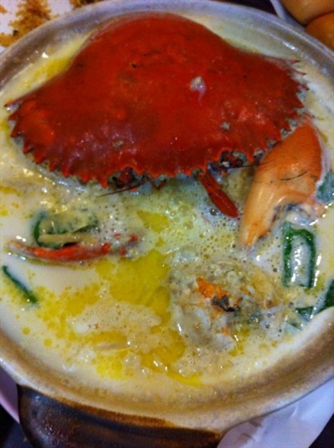 Claypot Crab Bee Hoon (Soup)