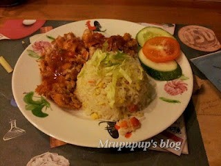 Chicken cutlet rice