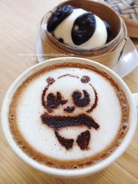 Giant Panda Cappuccino
