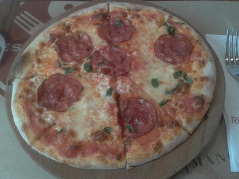Star Vista's Ricciotti's Spicy Salami Pizza