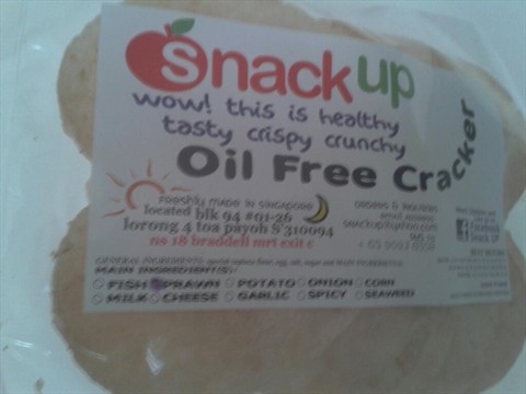 Snack Up's prawn crackers