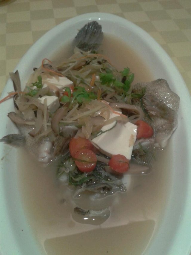 Teochew Style Steamed Goby Fish