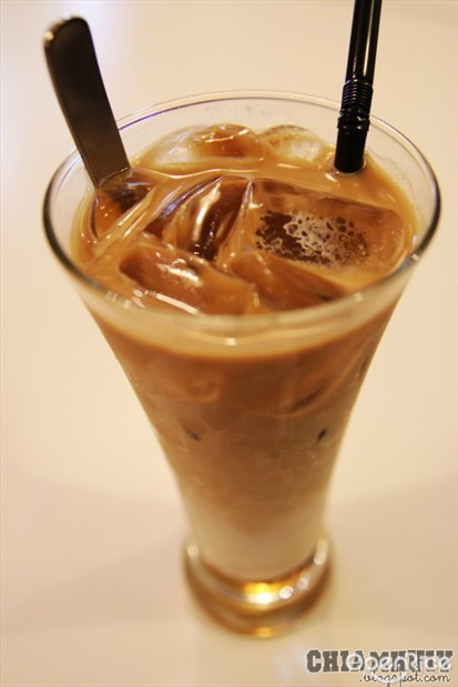 Iced Caramel Latte @ $4.80