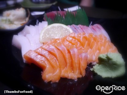 Mixed sashimi