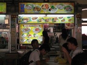 Pig's Vascular Pork Ribs Prawn Noodle
