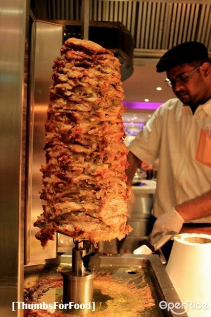 Indian kebab station