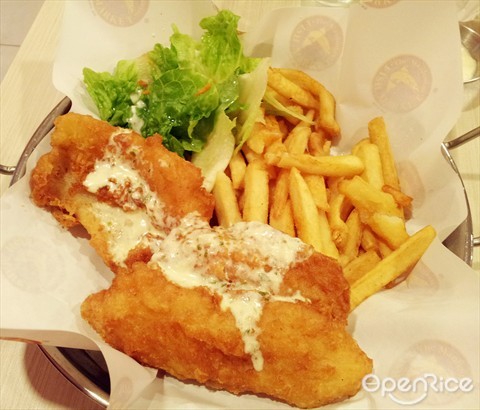 all-time favourite - crispy Fish & Chip