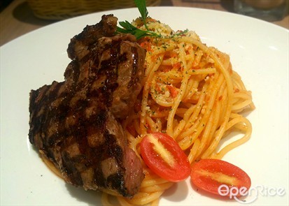 Steak Loin Spaghetti