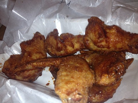 Korean style chicken wing in town