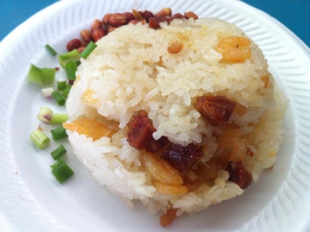 糯米饭。