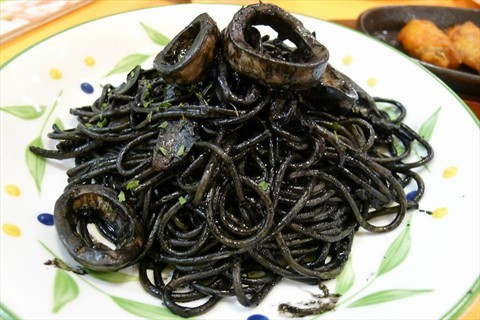 Squid Ink Spaghetti