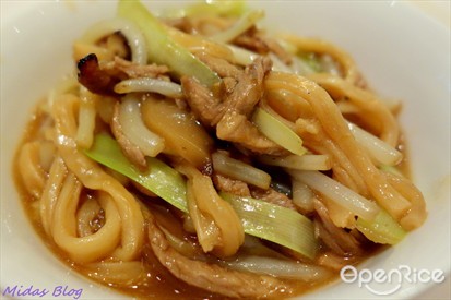 Duck meat Ee Fu noodle