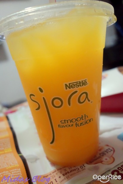 Sjora mango juice