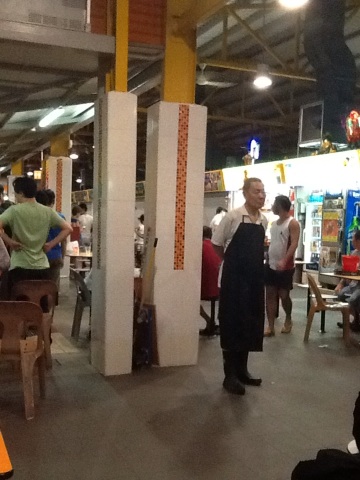 Lshape snaking queue