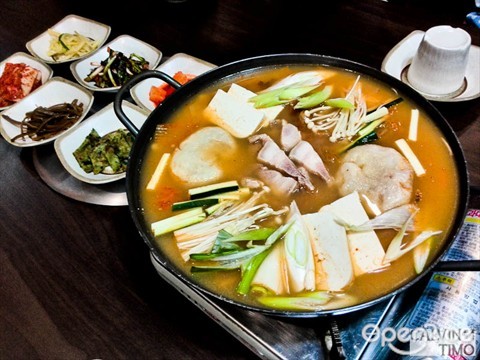 Korean Hotpot with Special Dumplings