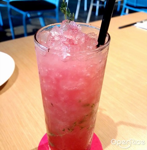 Pink Thyme Lemonade ($4)