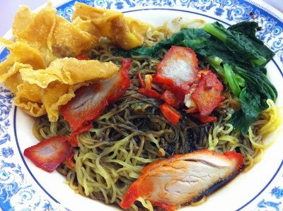 Fried Yun Tun Noodles $4
