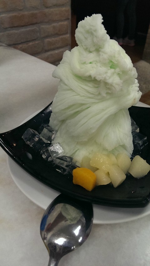 lime snow ice