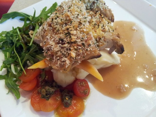 Honey glazed chicken