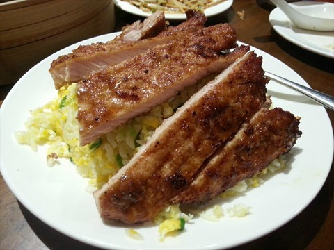 Pork chop rice
