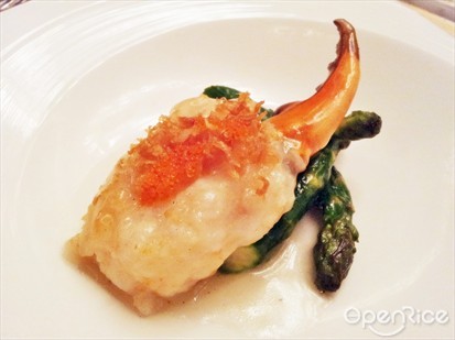 Pan-Seared Crab Claw Stuffed With Shrimp Mousse