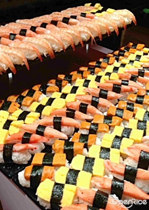 Assorted Sushi to choose from
