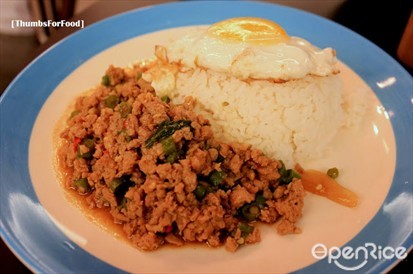 Thai Basil Pork Rice
