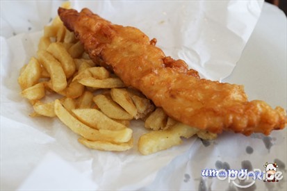 Cod Standard (180 - 200 grams) and Chips - $18