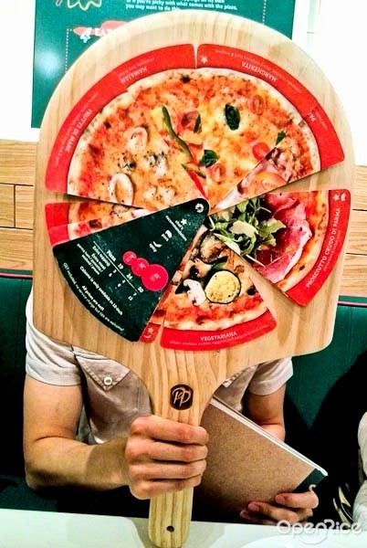 Interesting Pizza-Style Menu