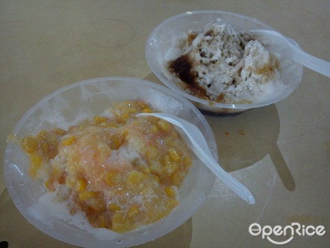 Sweet Corn Ice and Chendol