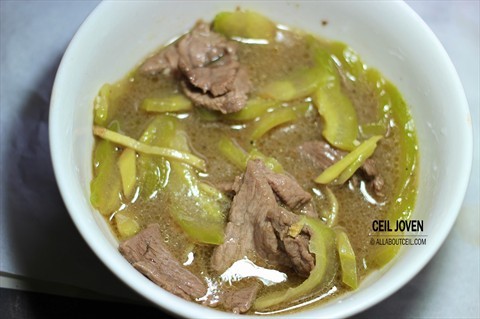Stir-fried Sliced Beef with Bitter Gourds