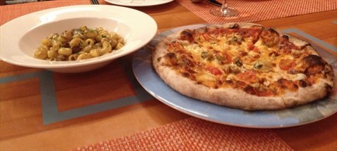 pizza and pasta