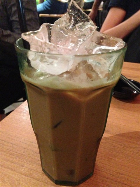 iced coffee with condensed milk