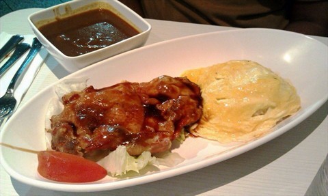 Chicken Curry Omu Rice