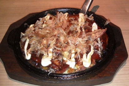 Mochi Cheese Okonomiyaki 