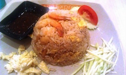 Pineapple Fried Rice with Seafood