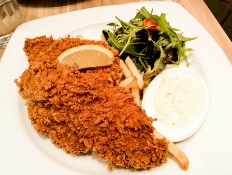 Breaded Fish & Chips ($15)