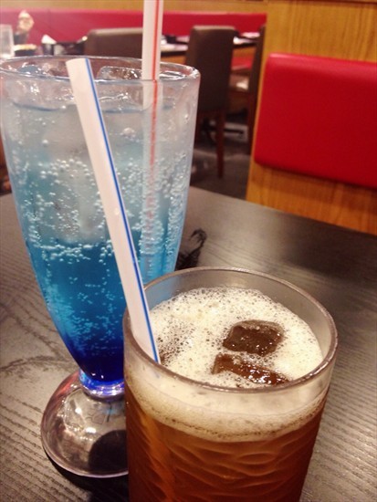 Blue Coral & Iced Lemon Tea