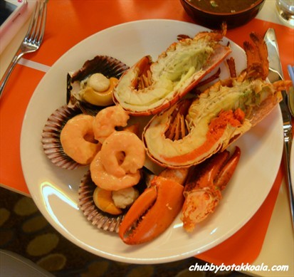 Round 1: Lobster, Prawns, Scallops