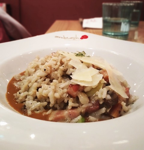 Risotto with White Truffle Oil
