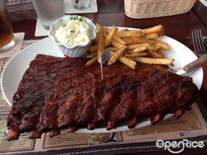 Hickory BBQ Spare Ribs