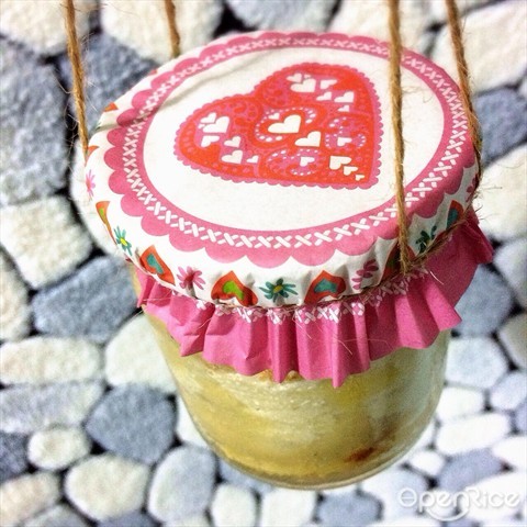 Durian Jar Cake, $5.50