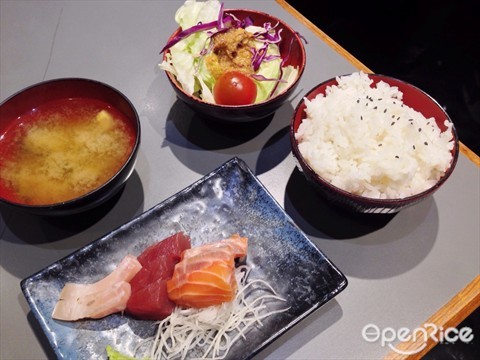 bento set I : sashimi moriawase