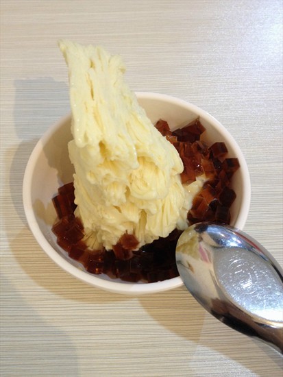 Soy Snow Ice with Coffee Jelly
